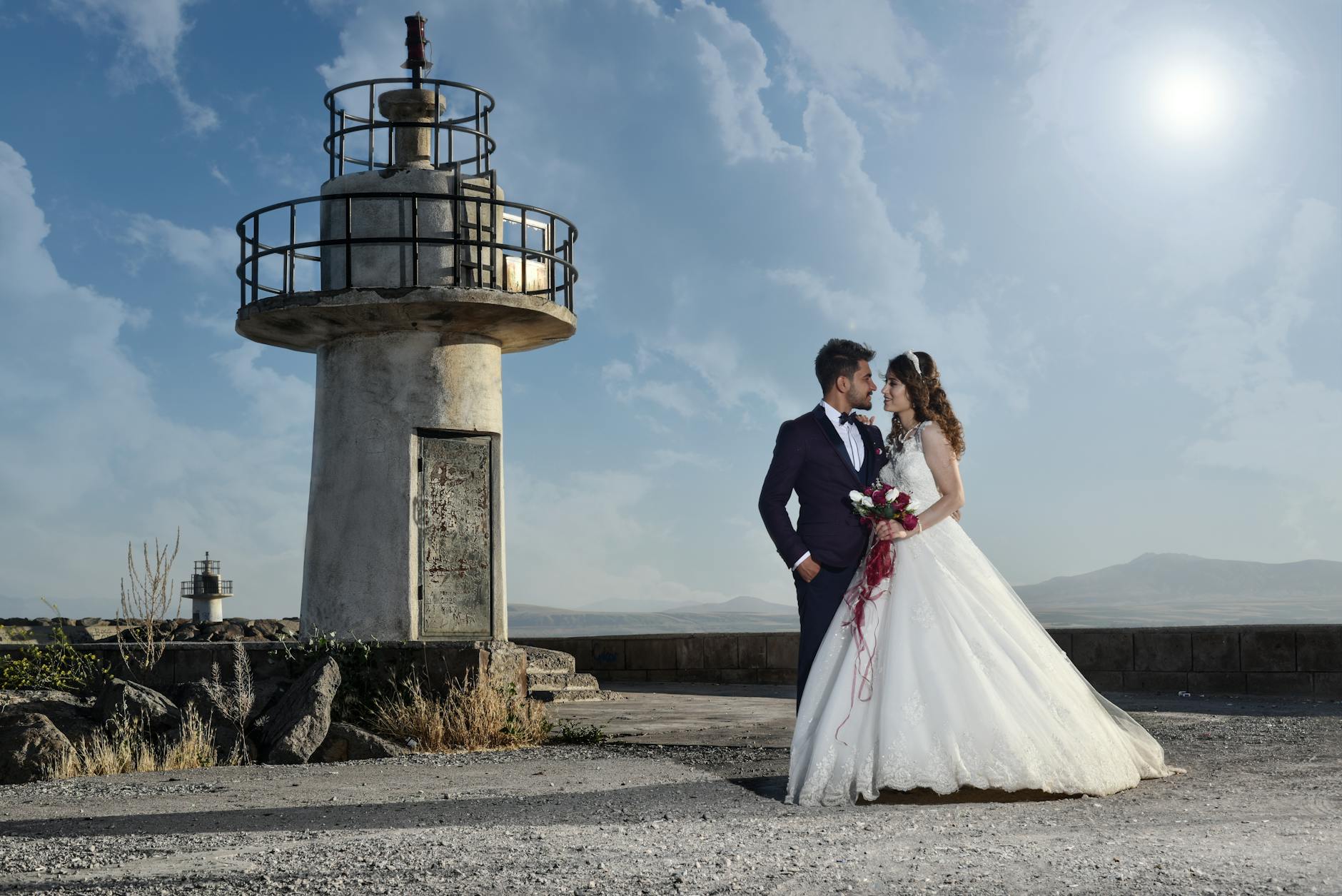 Sibel Kekilli wedding dress