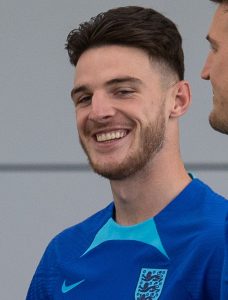 Declan Rice korner