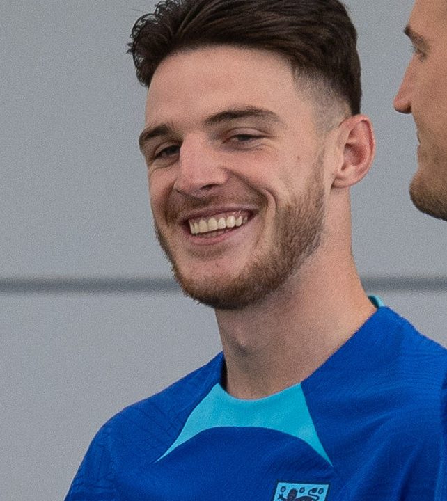 Declan Rice korner