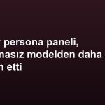 Yapay persona paneli, personasız modelden daha kötü tahmin etti